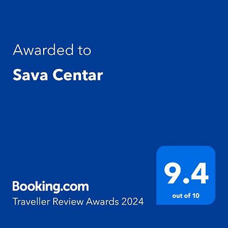 Sava Centar Apartment Белград Екстериор снимка